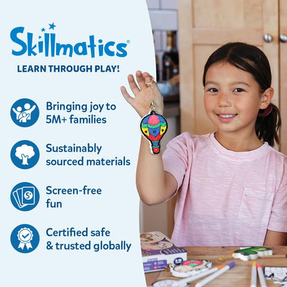 Skillmatics Foil Fun - Disney Princess, Mess-Free Art & Craft Kits for Kids, DIY Creative Activity, Travel Toys, Perfect Gifts for Fans of Moana, Cinderella, Ariel, Jasmine, Ages 4, 5, 6, 7, 8, 9