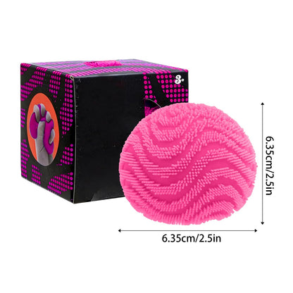 Nee Doh Fuzz Ball Squishy Stress Ball Slow Rising Memory Foam Fidget Squishy Nee Doh Fuzz Balls Adults Anxiety Stress Relief Toys