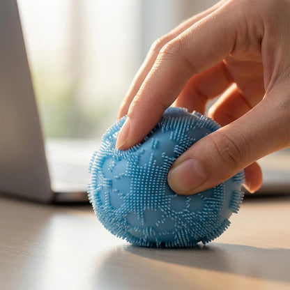 Nee Doh Fuzz Ball Squishy Stress Ball Slow Rising Memory Foam Fidget Squishy Nee Doh Fuzz Balls Adults Anxiety Stress Relief Toys