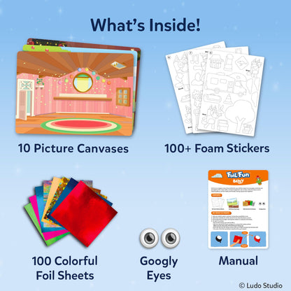 Skillmatics Foil Fun - Disney Princess, Mess-Free Art & Craft Kits for Kids, DIY Creative Activity, Travel Toys, Perfect Gifts for Fans of Moana, Cinderella, Ariel, Jasmine, Ages 4, 5, 6, 7, 8, 9