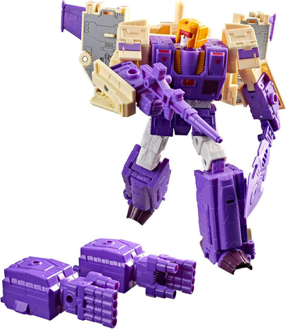 Transformers Studio Series The The Movie Blitzwing, Collectible 3-in-1 Converting 7-inch Leader Class Action Figure, 8+