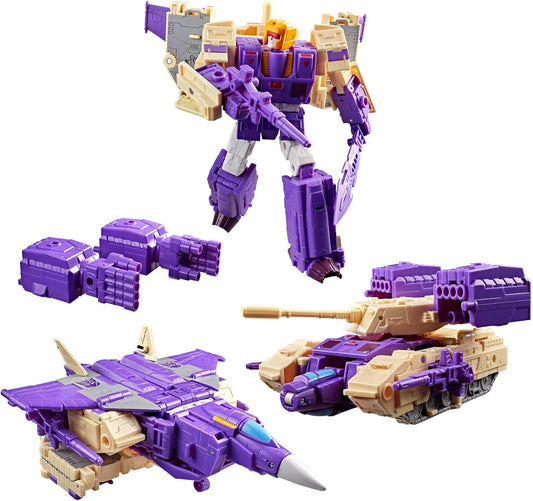 Transformers Studio Series The The Movie Blitzwing, Collectible 3-in-1 Converting 7-inch Leader Class Action Figure, 8+