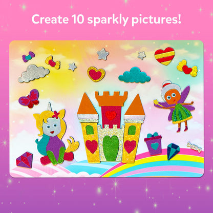 Skillmatics Foil Fun - Disney Princess, Mess-Free Art & Craft Kits for Kids, DIY Creative Activity, Travel Toys, Perfect Gifts for Fans of Moana, Cinderella, Ariel, Jasmine, Ages 4, 5, 6, 7, 8, 9