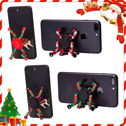Gokeey Stocking Stuffers Gifts for Grandkids Transformable Fidget Spinners for Kids and Adults Stress Relief Sensory Fidget Toys for Boys Age 8-13 Teen Girls Kids Toys2 Pcs