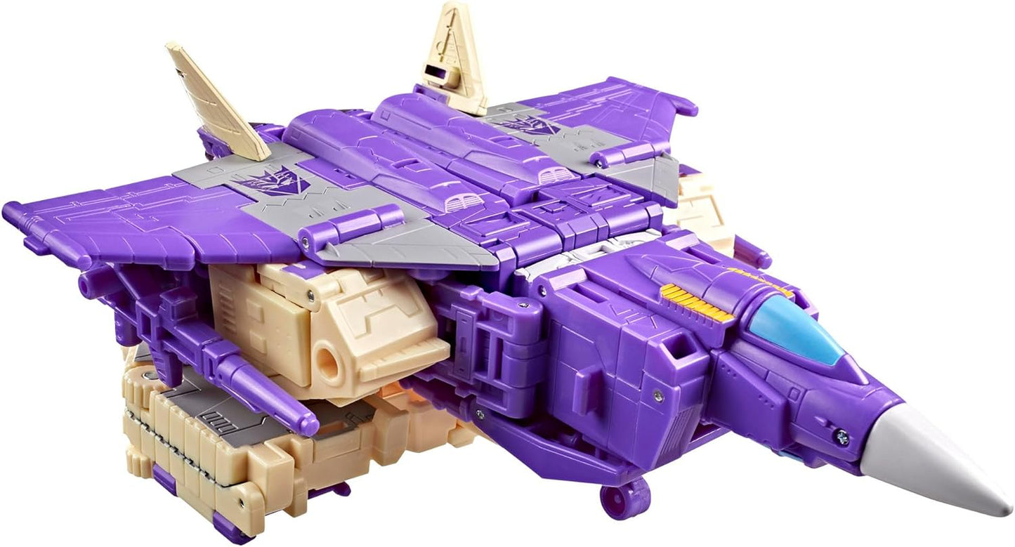 Transformers Studio Series The The Movie Blitzwing, Collectible 3-in-1 Converting 7-inch Leader Class Action Figure, 8+