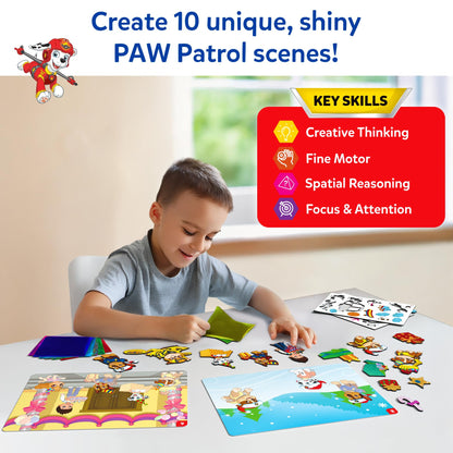 Skillmatics Foil Fun - Disney Princess, Mess-Free Art & Craft Kits for Kids, DIY Creative Activity, Travel Toys, Perfect Gifts for Fans of Moana, Cinderella, Ariel, Jasmine, Ages 4, 5, 6, 7, 8, 9