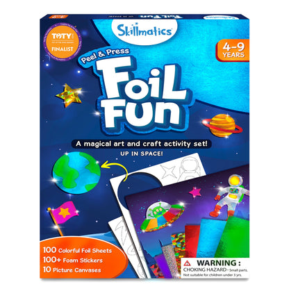 Skillmatics Foil Fun - Disney Princess, Mess-Free Art & Craft Kits for Kids, DIY Creative Activity, Travel Toys, Perfect Gifts for Fans of Moana, Cinderella, Ariel, Jasmine, Ages 4, 5, 6, 7, 8, 9