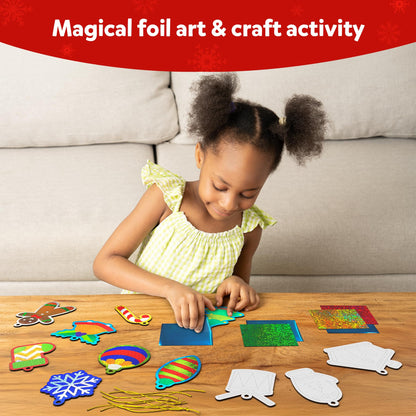 Skillmatics Foil Fun - Disney Princess, Mess-Free Art & Craft Kits for Kids, DIY Creative Activity, Travel Toys, Perfect Gifts for Fans of Moana, Cinderella, Ariel, Jasmine, Ages 4, 5, 6, 7, 8, 9
