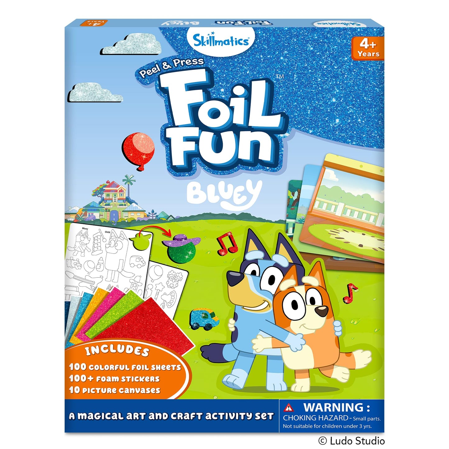 Skillmatics Foil Fun - Disney Princess, Mess-Free Art & Craft Kits for Kids, DIY Creative Activity, Travel Toys, Perfect Gifts for Fans of Moana, Cinderella, Ariel, Jasmine, Ages 4, 5, 6, 7, 8, 9