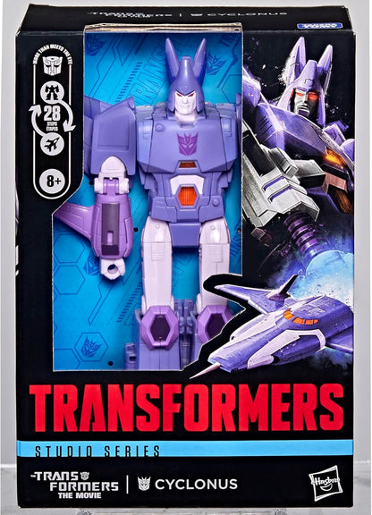 Transformers Studio Series Cyclonus, The The Movie Voyager Class 8-Inch Converting Action Figure, Robot Toys for 8+