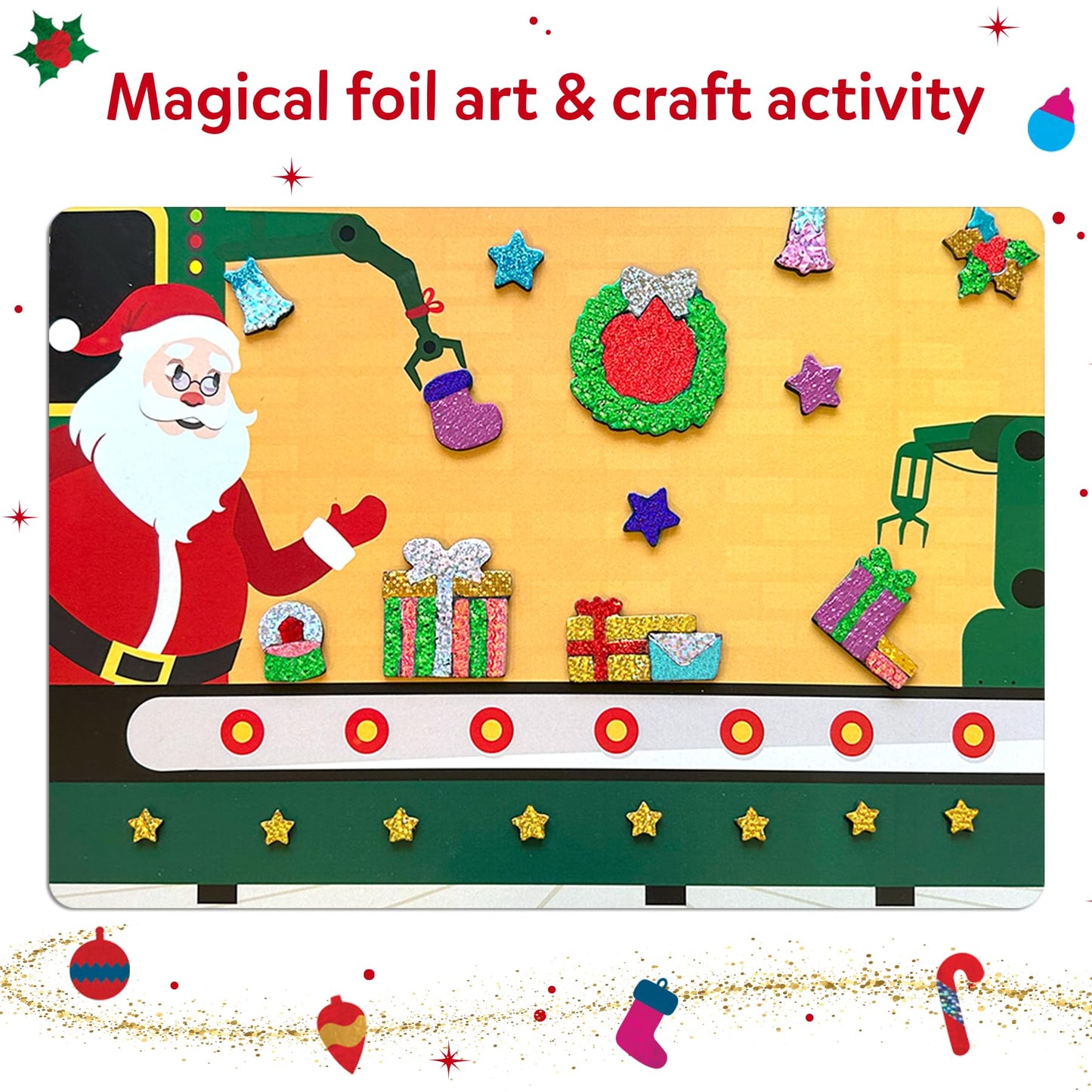 Skillmatics Foil Fun - Disney Princess, Mess-Free Art & Craft Kits for Kids, DIY Creative Activity, Travel Toys, Perfect Gifts for Fans of Moana, Cinderella, Ariel, Jasmine, Ages 4, 5, 6, 7, 8, 9