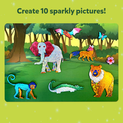 Skillmatics Foil Fun - Disney Princess, Mess-Free Art & Craft Kits for Kids, DIY Creative Activity, Travel Toys, Perfect Gifts for Fans of Moana, Cinderella, Ariel, Jasmine, Ages 4, 5, 6, 7, 8, 9