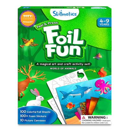 Skillmatics Foil Fun - Disney Princess, Mess-Free Art & Craft Kits for Kids, DIY Creative Activity, Travel Toys, Perfect Gifts for Fans of Moana, Cinderella, Ariel, Jasmine, Ages 4, 5, 6, 7, 8, 9
