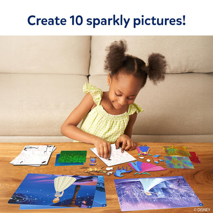 Skillmatics Foil Fun - Disney Princess, Mess-Free Art & Craft Kits for Kids, DIY Creative Activity, Travel Toys, Perfect Gifts for Fans of Moana, Cinderella, Ariel, Jasmine, Ages 4, 5, 6, 7, 8, 9