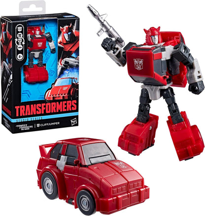 Transformers Studio Series Cliffjumper, The The Movie Deluxe Class 4-Inch Converting Action Figure, Robot Toys for 8+
