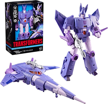 Transformers Studio Series Cyclonus, The The Movie Voyager Class 8-Inch Converting Action Figure, Robot Toys for 8+