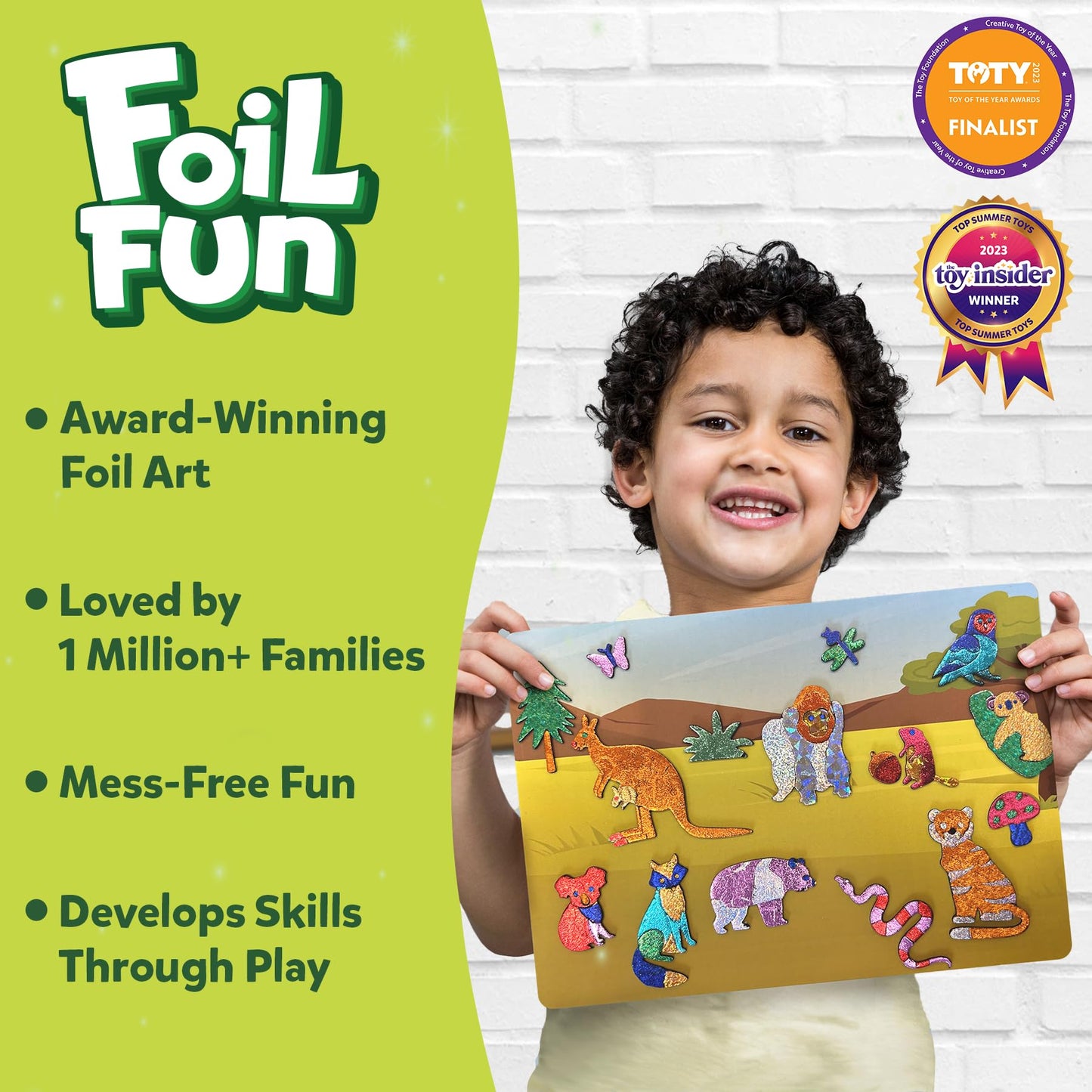 Skillmatics Foil Fun - Disney Princess, Mess-Free Art & Craft Kits for Kids, DIY Creative Activity, Travel Toys, Perfect Gifts for Fans of Moana, Cinderella, Ariel, Jasmine, Ages 4, 5, 6, 7, 8, 9