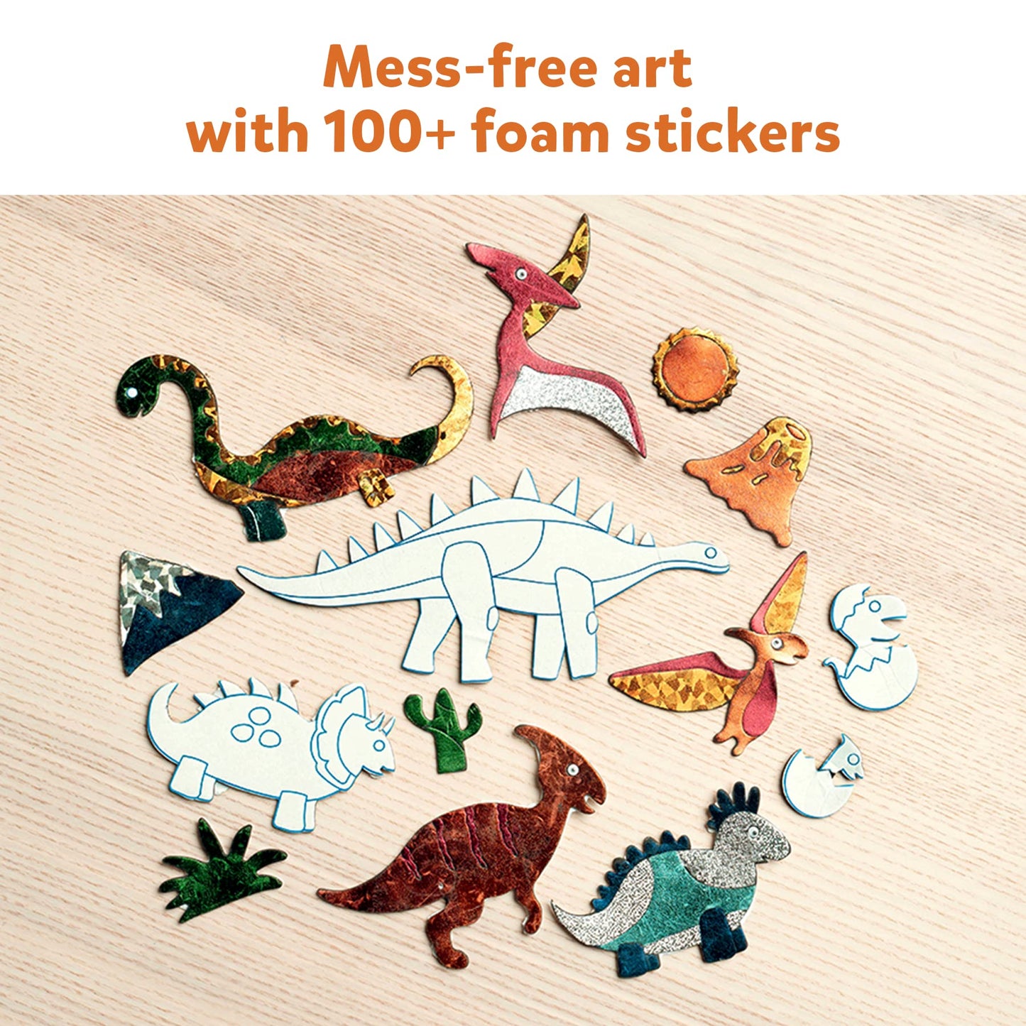 Skillmatics Foil Fun - Disney Princess, Mess-Free Art & Craft Kits for Kids, DIY Creative Activity, Travel Toys, Perfect Gifts for Fans of Moana, Cinderella, Ariel, Jasmine, Ages 4, 5, 6, 7, 8, 9