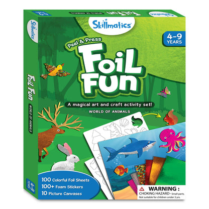 Skillmatics Foil Fun - Disney Princess, Mess-Free Art & Craft Kits for Kids, DIY Creative Activity, Travel Toys, Perfect Gifts for Fans of Moana, Cinderella, Ariel, Jasmine, Ages 4, 5, 6, 7, 8, 9